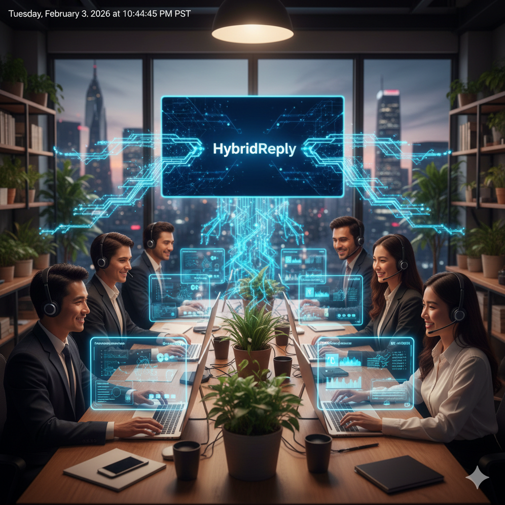 Hybrid AI Customer Experience: The Future of Service in 2026 | HybridReply